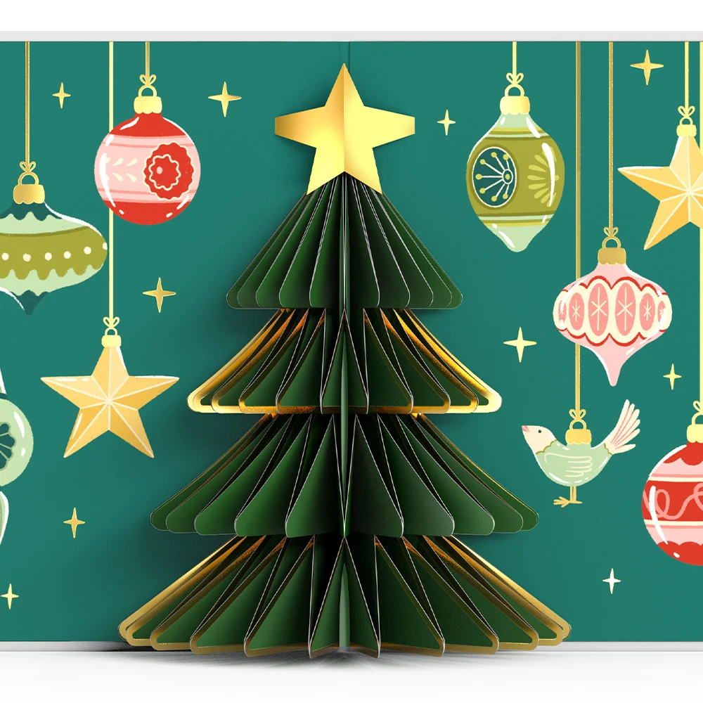 Lovepop Tis the Season Christmas Tree Pop-Up Card - Image 2
