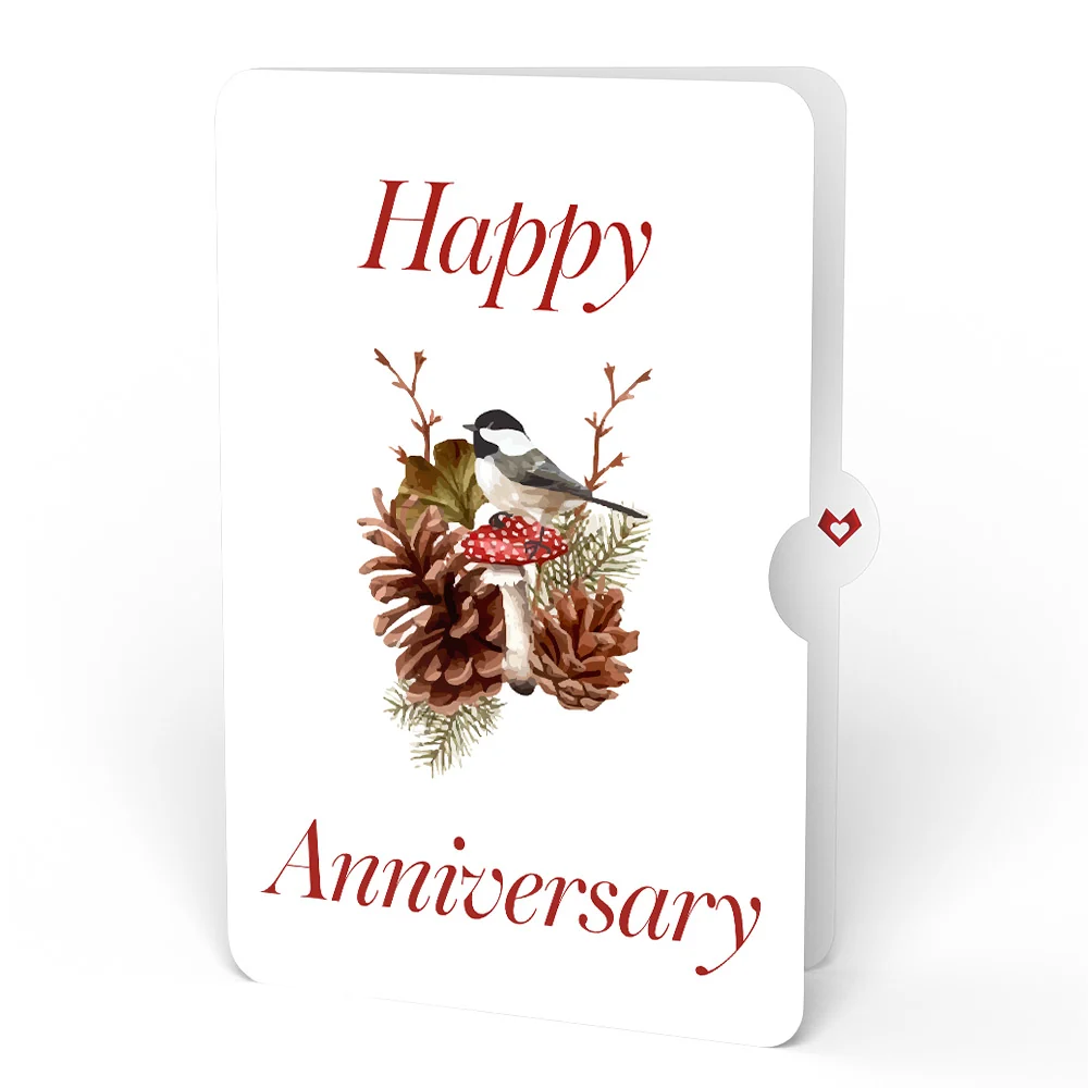 Lovepop Fall Sunshine Anniversary Bouquet and Forest Floor Sentiment Set Vase - Image 4