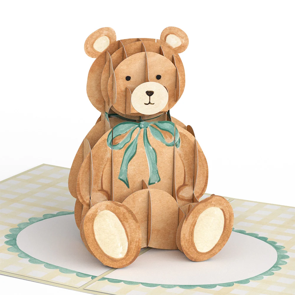Lovepop Beary Special Delivery Pregnancy Pop-Up Card and Sentiment Set - Image 3