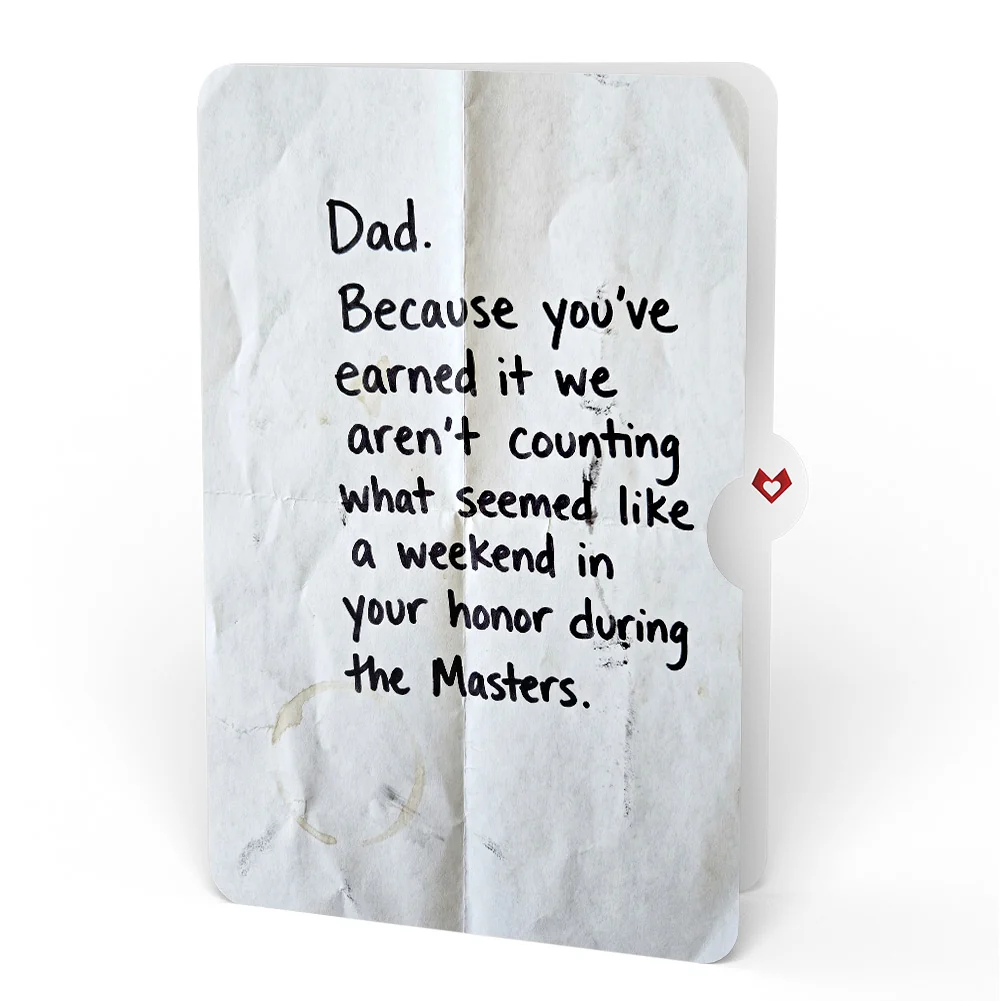 Lovepop Hole in One Father's Day Pop-Up Card and Golf Masters Weekend Sentiment Set for Dad - Image 4