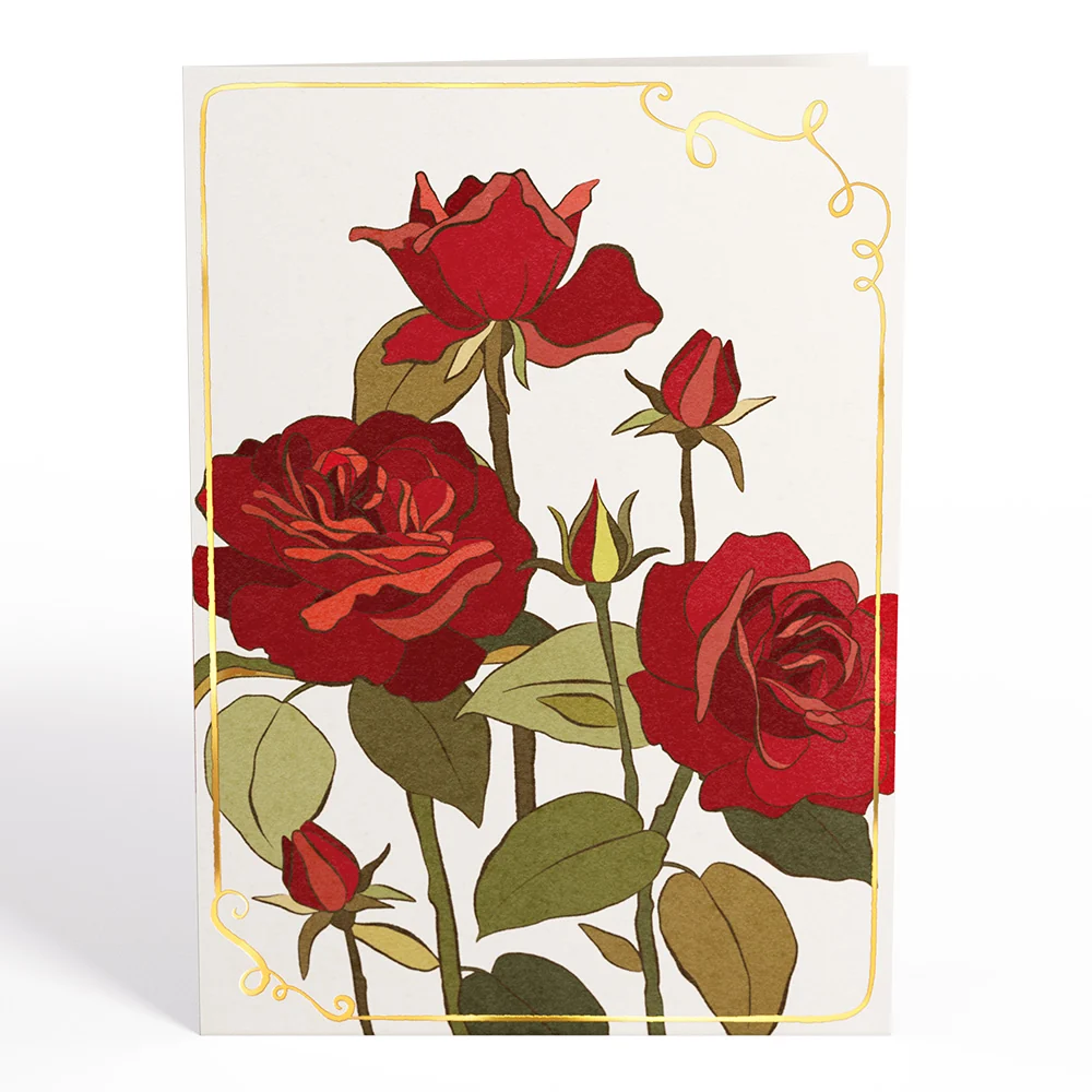Lovepop I Love You Roses Pop-Up Card - Image 5