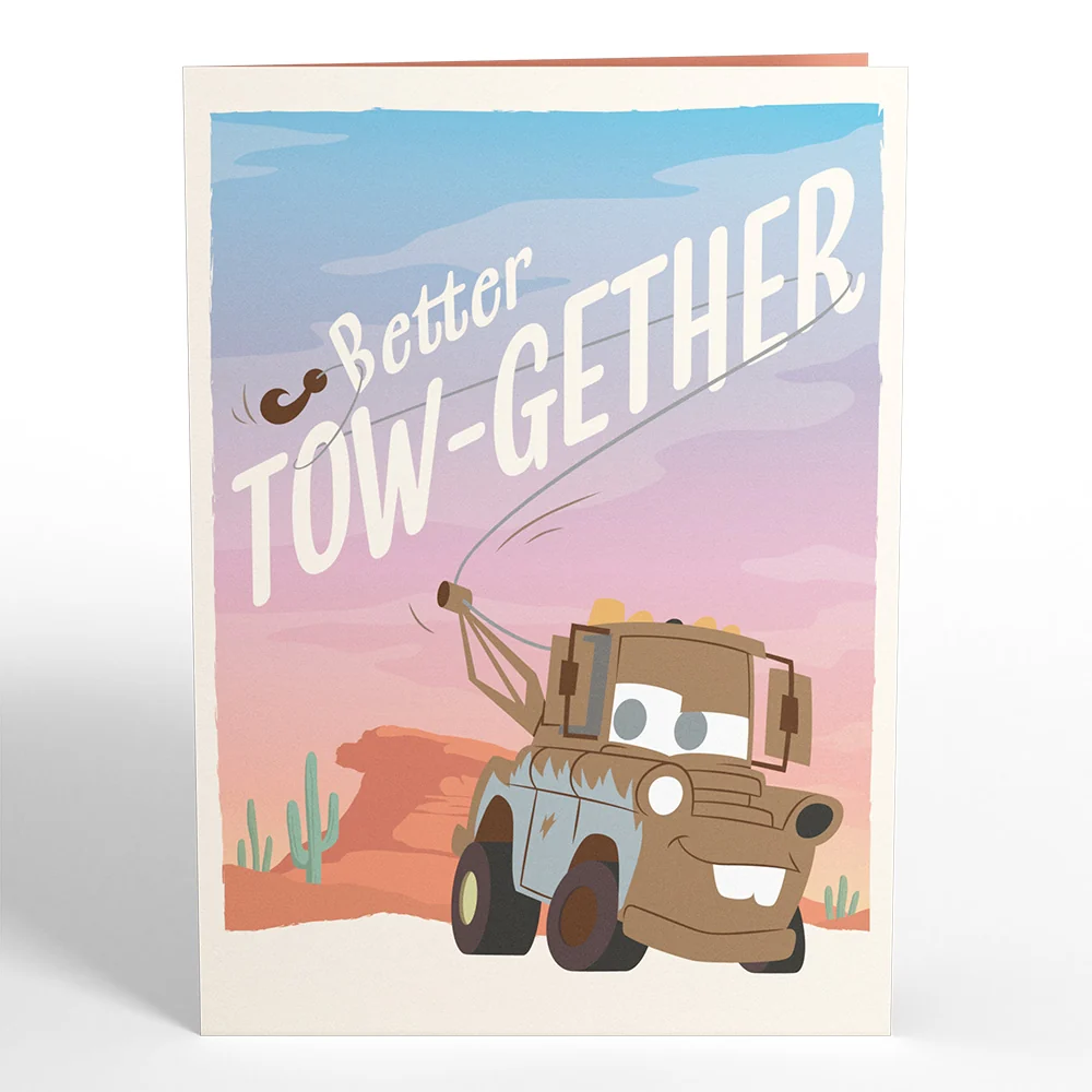 Lovepop Disney and Pixar Cars Better Tow-gether Pop-Up Card - Image 4