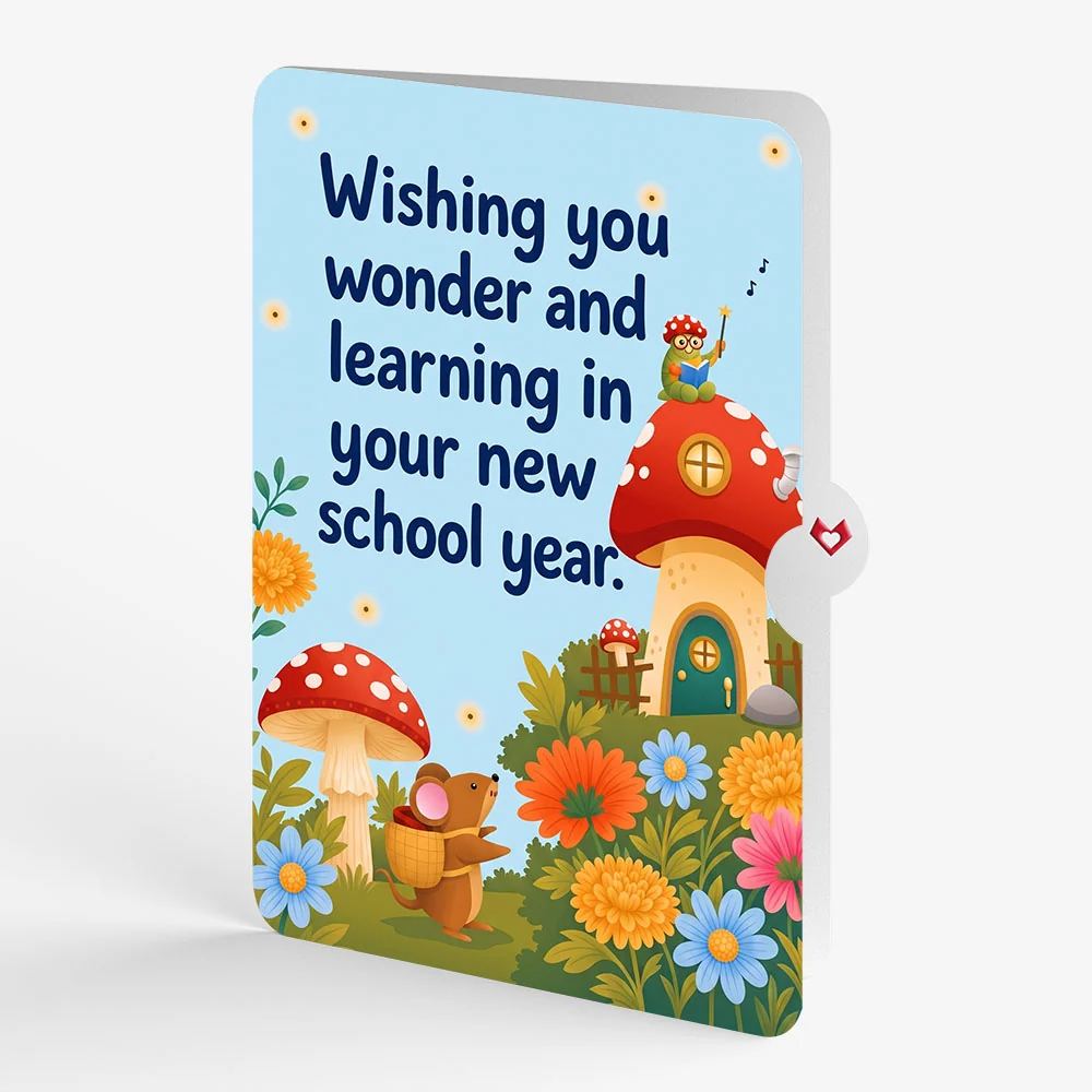 Lovepop Woodland Critter Village Encouragement Pop-Up Card and Sentiment Set - Image 4
