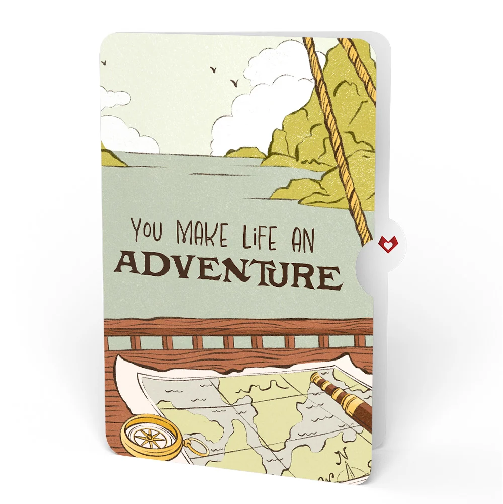 Lovepop Pirate Ship Love Pop-Up Card and Sentiment Set Cream - Image 4