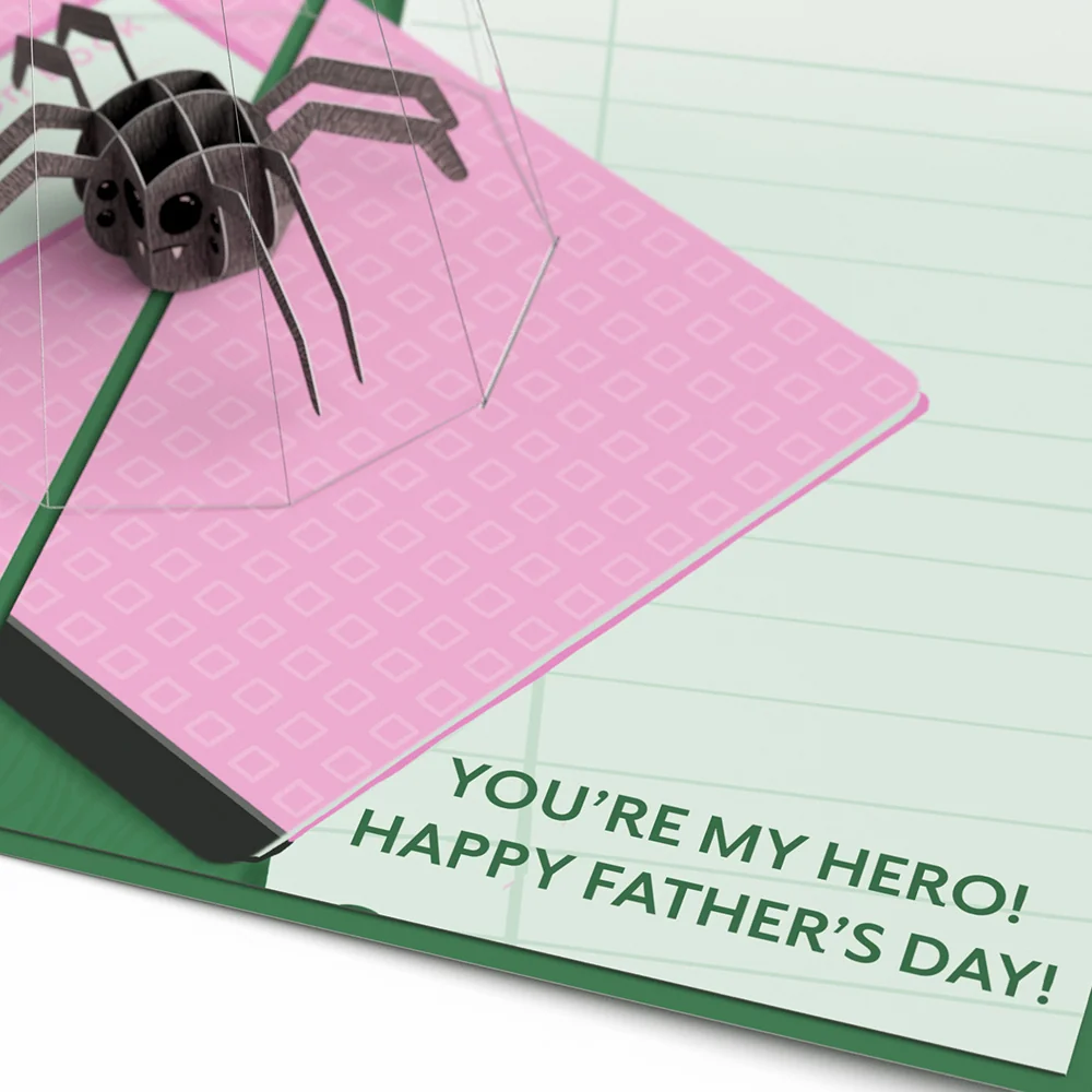 Lovepop Father's Day Spider Hero Pop-Up Card - Image 3