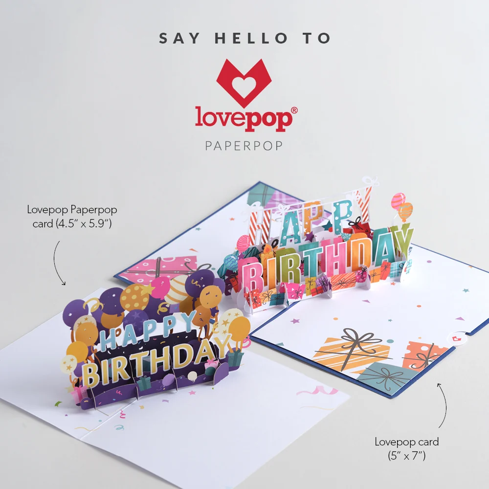 Lovepop Happy Anniversary: Paperpop Card Candle - Image 5