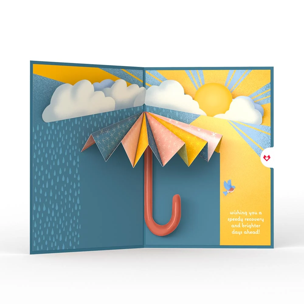 Lovepop Wishing You Brighter Days Ahead Pop-Up Card - Image 3