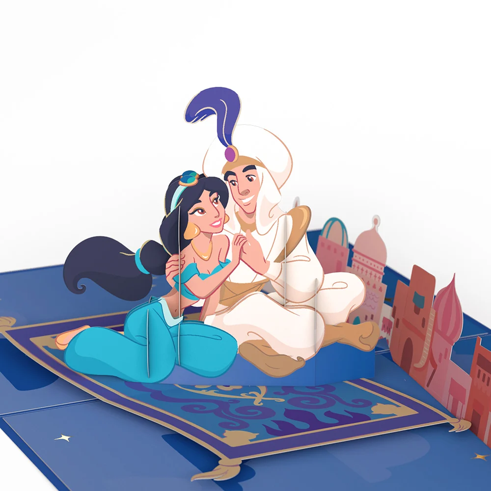Lovepop Disney’s Aladdin Whole New World Pop-Up Card - Image 2