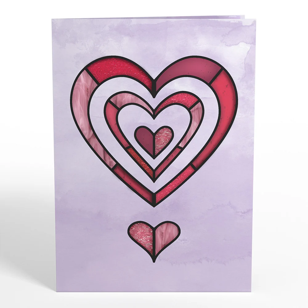 Lovepop Spinning Heart Suncatcher Card - Image 5