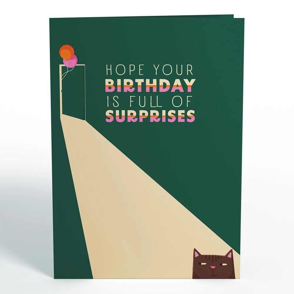Lovepop Party Cats Birthday Pop-Up Card - Image 4
