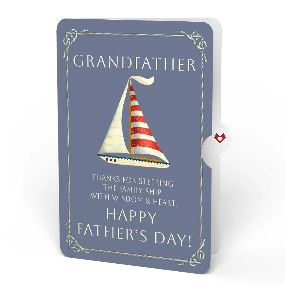 Lovepop 'Ahoy There' Father's Day Plushpop Card and Sentiment Set for Grandfather - Image 4