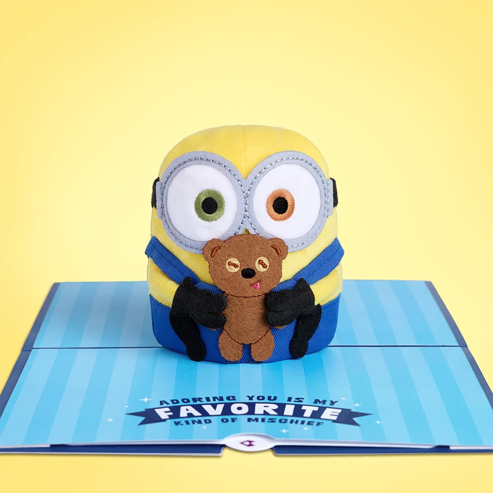Lovepop Minions 'Too Despicable Not to Adore' Plushpop Card - Image 4