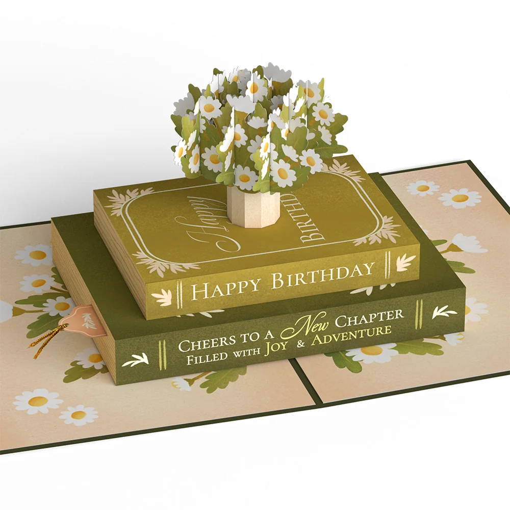 Lovepop Cheers to a New Chapter Birthday Pop-Up Card and Sentiment Set for Uncle Cream - Image 3