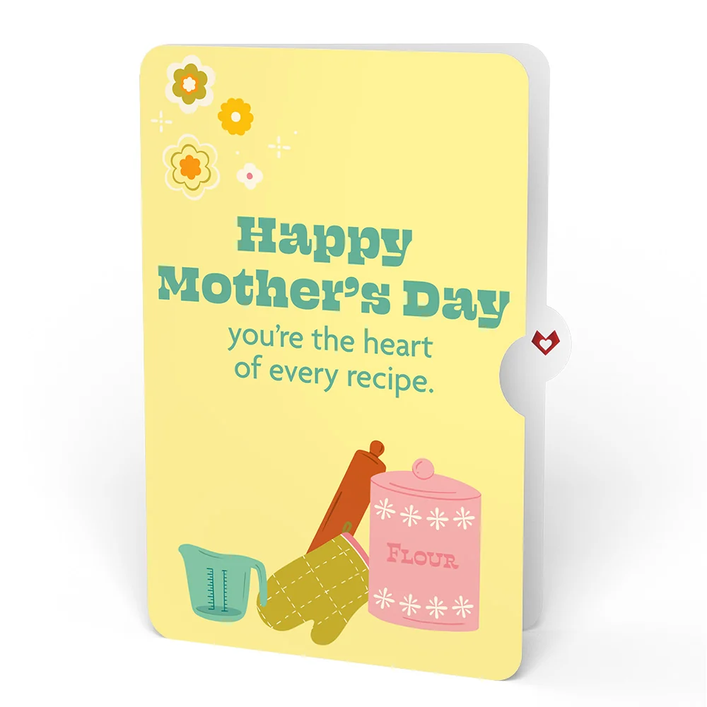 Lovepop You Bake the World a Better Place Mother's Day Pop-Up Card and Sentiment Set Bowl - Image 4