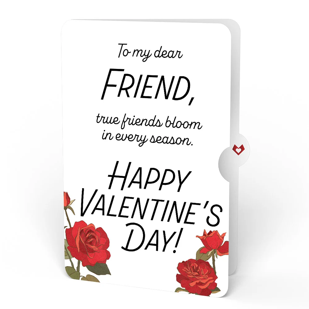 Lovepop Radiant Rose Valentine Suncatcher Bouquet and Sentiment Set for Friend Glass - Image 4