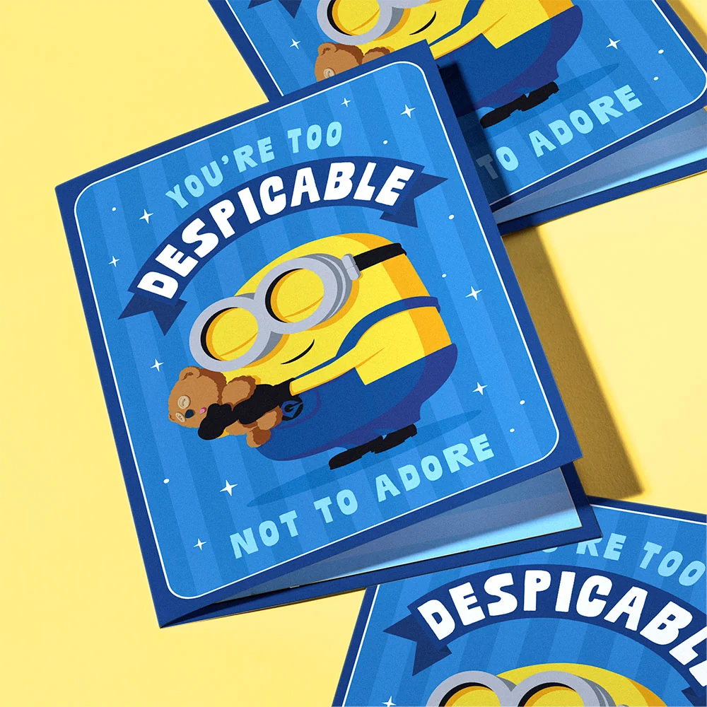 Lovepop Minions 'Too Despicable Not to Adore' Plushpop Card - Image 5