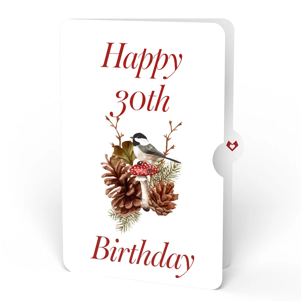 Lovepop Fall Sunshine 30th Birthday Bouquet and Sentiment Set Vase - Image 4