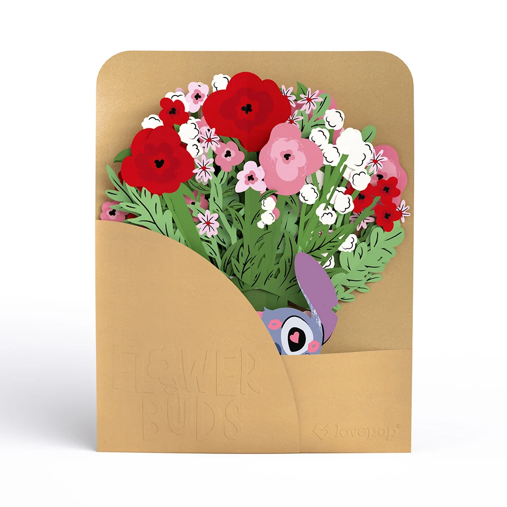 Lovepop Disney's Stitch Be Mine Flower Buds Bouquet - Image 5