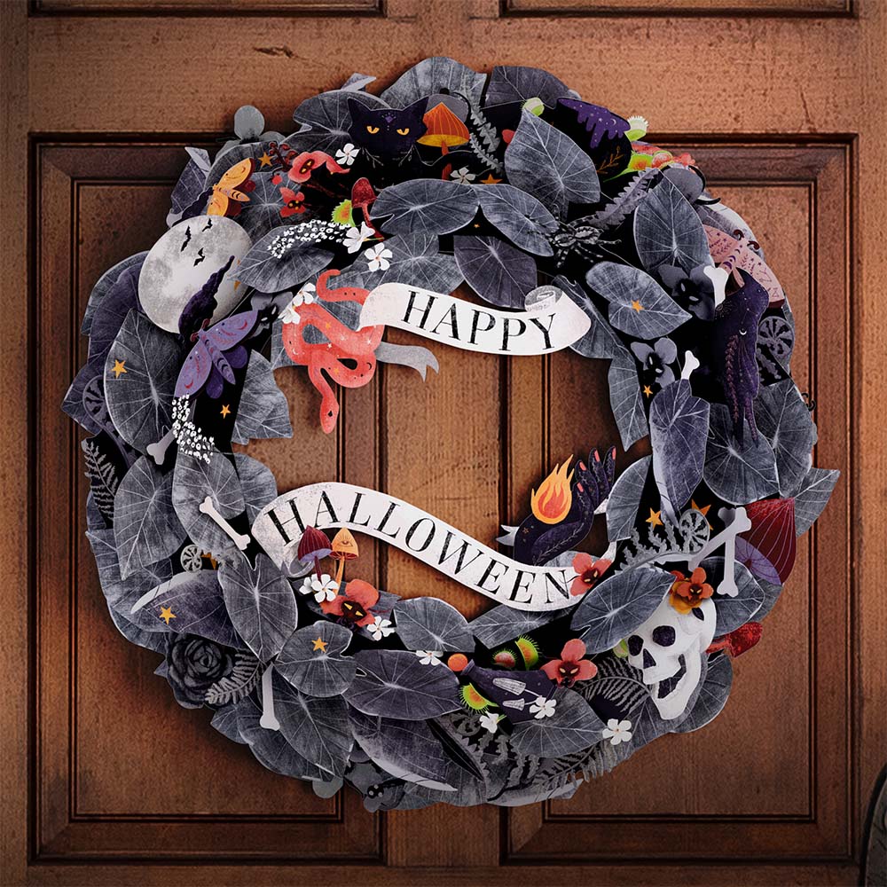 Lovepop Enchantingly Eerie Halloween Wreath Bundle - Image 2
