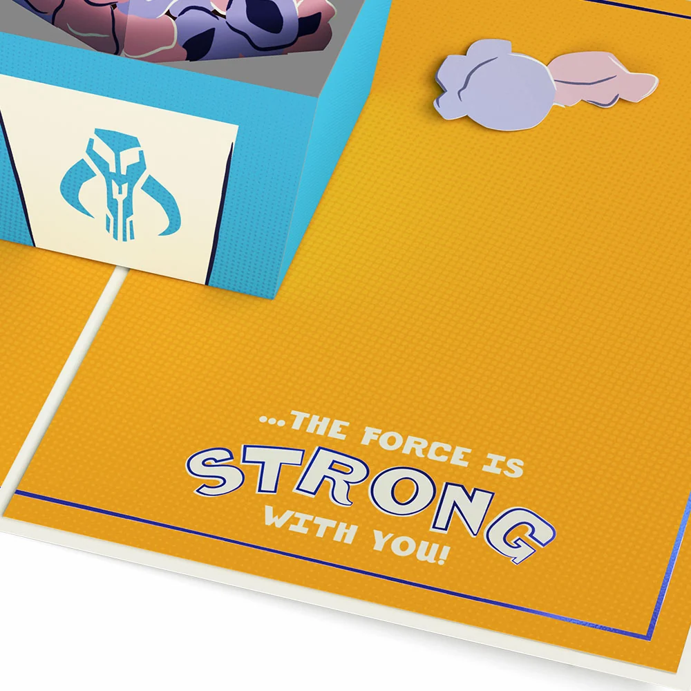 Lovepop Star Wars The Mandalorian and Grogu The Force Is Strong with You Pop-Up Card - Image 3