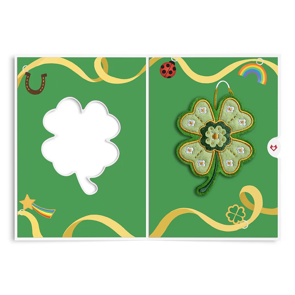 Lovepop Lucky Clover HeartFelt Charm Card - Image 6