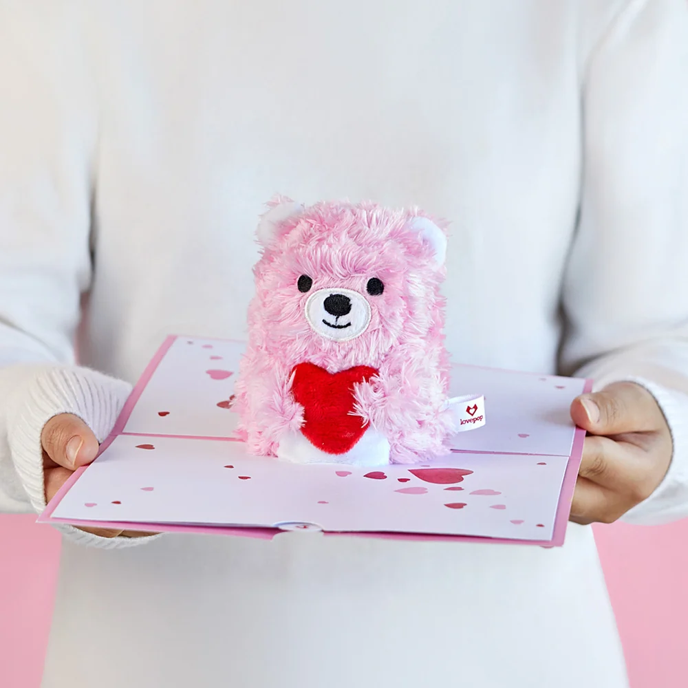 Lovepop 'You Make Me Beary Happy' Plushpop Card - Image 6
