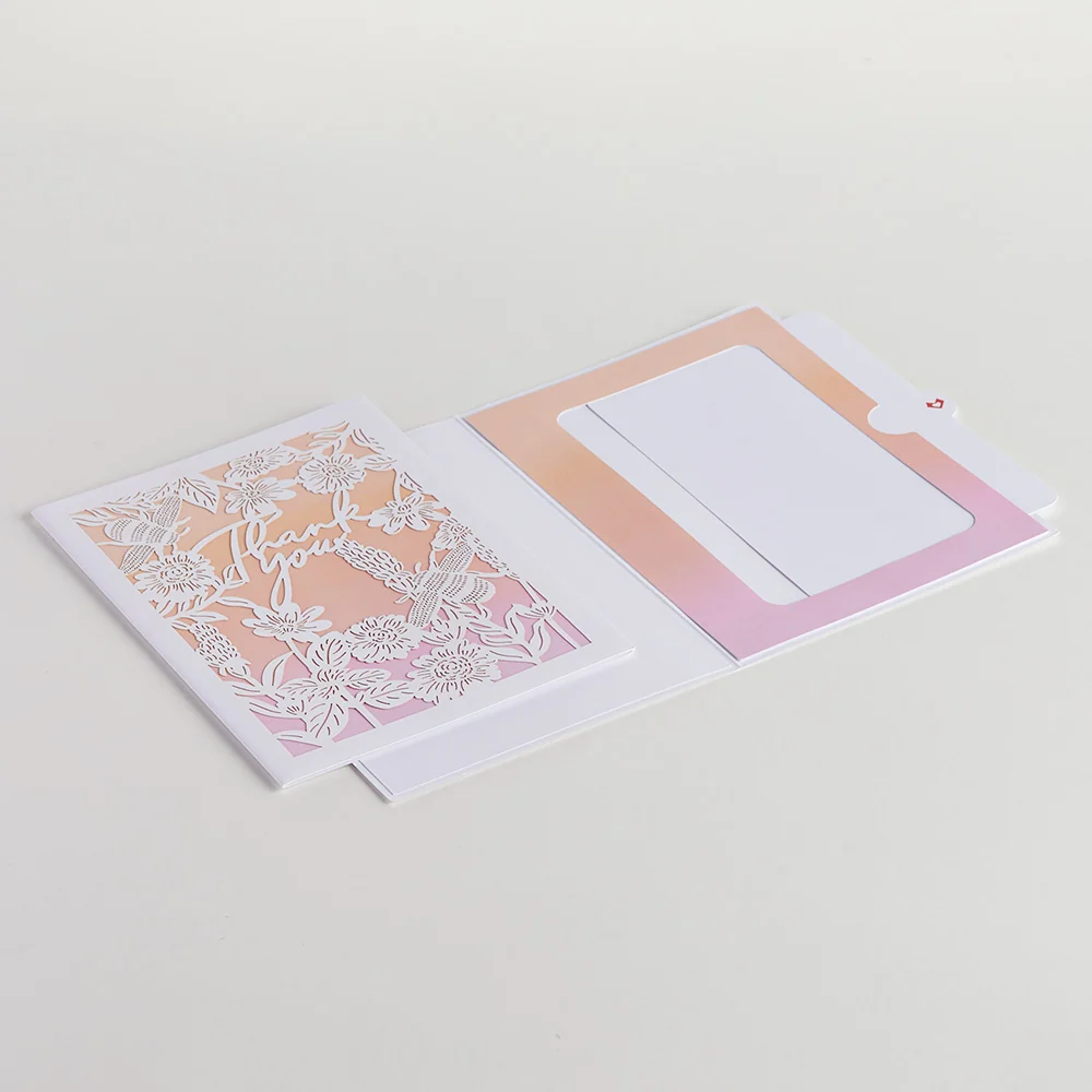 Lovepop Bees Flora Thank You Card Pack (12-Pack): Lovepop Moments Card - Image 2