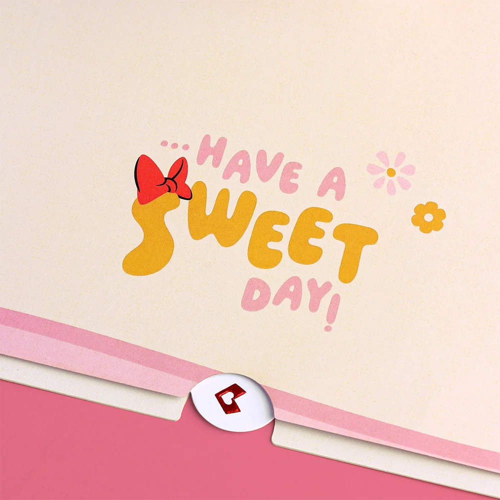 Lovepop Disney's Minnie Mouse 'Have a Sweet Day' Plushpop Card - Image 3