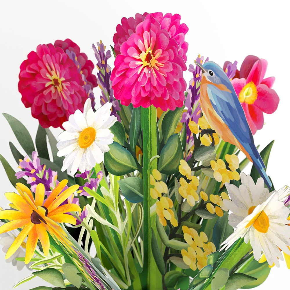 Lovepop Black-Eyed Susan Anniversary Bouquet and Sentiment Set Vase - Image 3