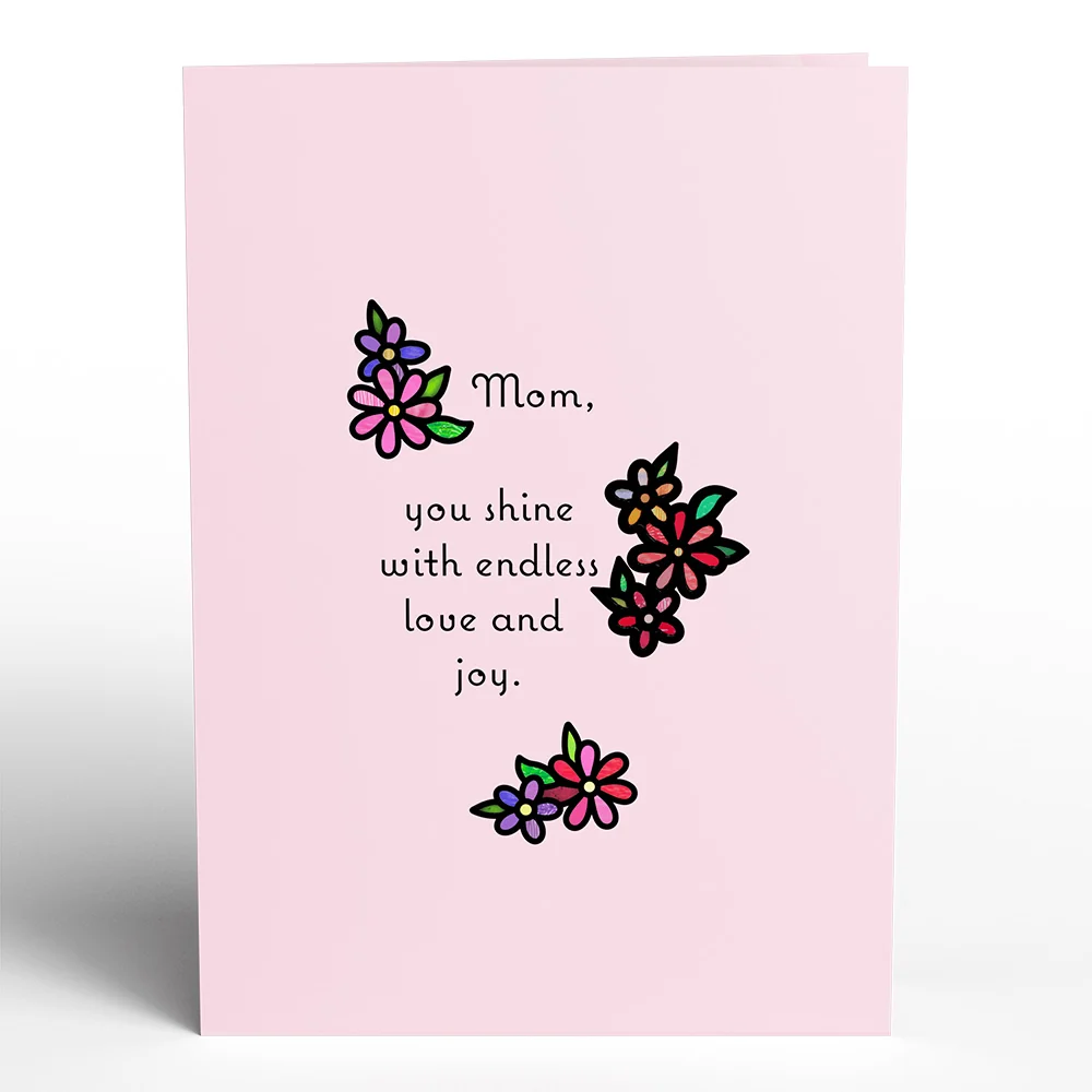 Lovepop Floral Mom Suncatcher Card - Image 5