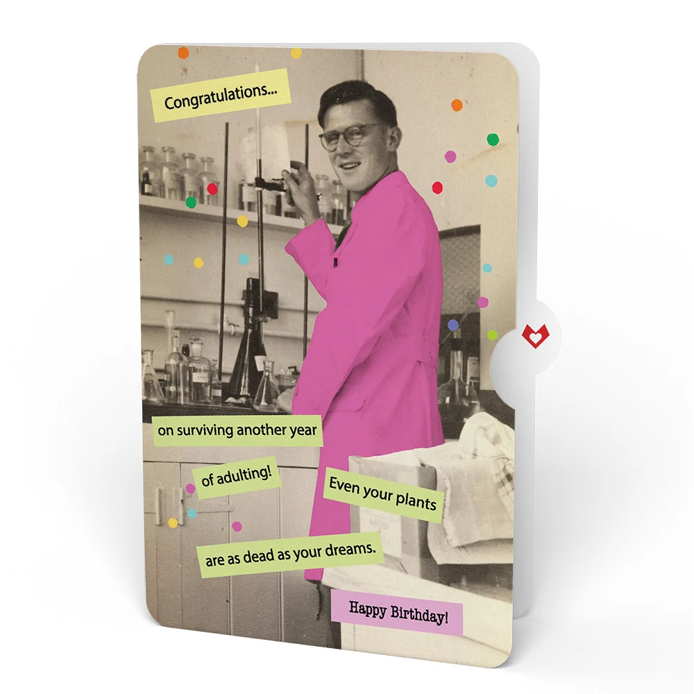 Lovepop Sweet Birthday Wishes Bouquet and Survive Another Year of Adulting Congratulations Sentiment Set Vase - Image 4