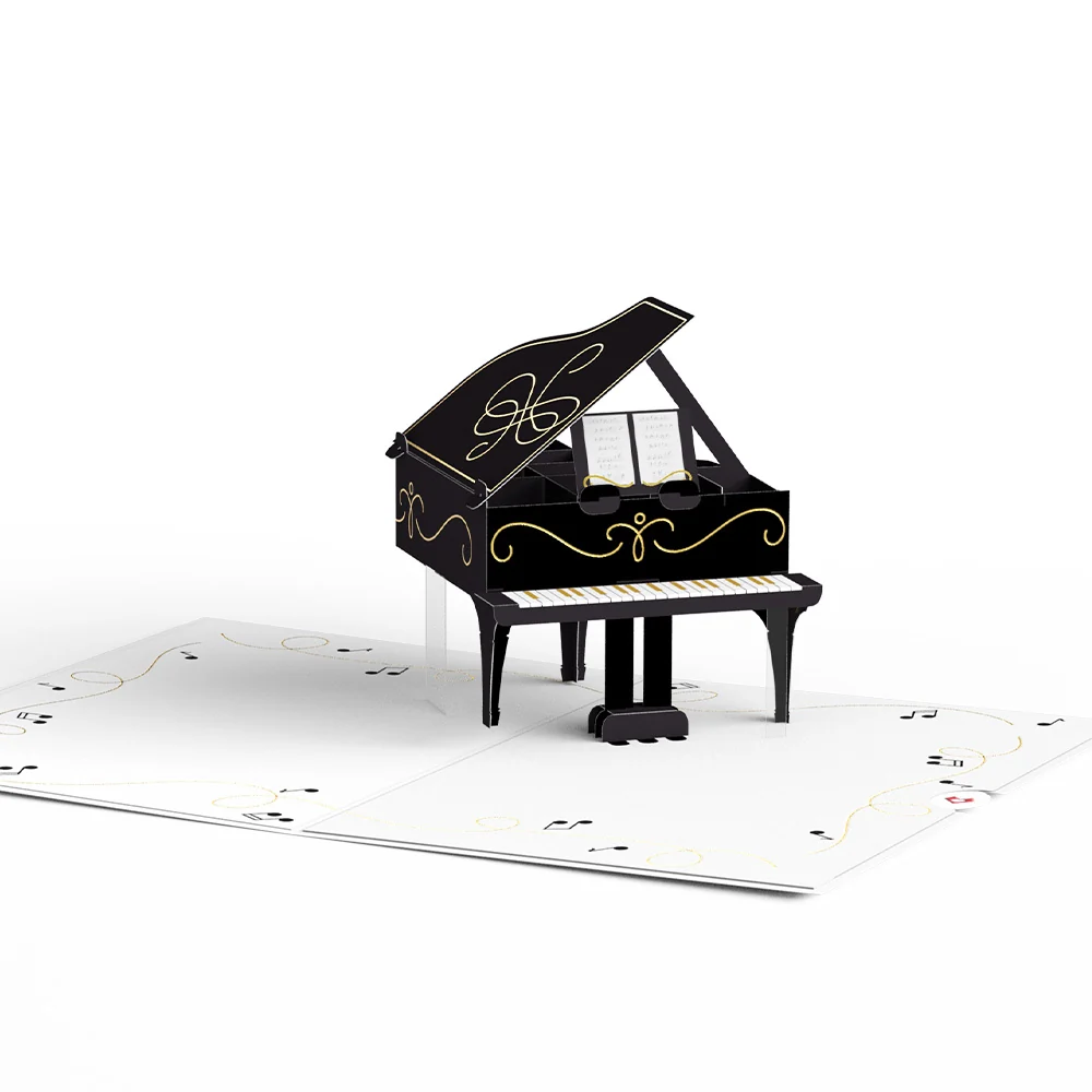 Lovepop Just a Note Piano Pop-Up Card - Image 3