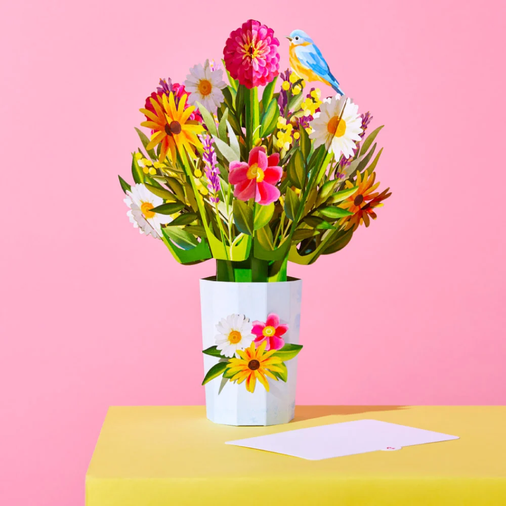 Lovepop 'Happiest Birthday Wishes' Plushpop Card and Bouquet Bundle - Image 8