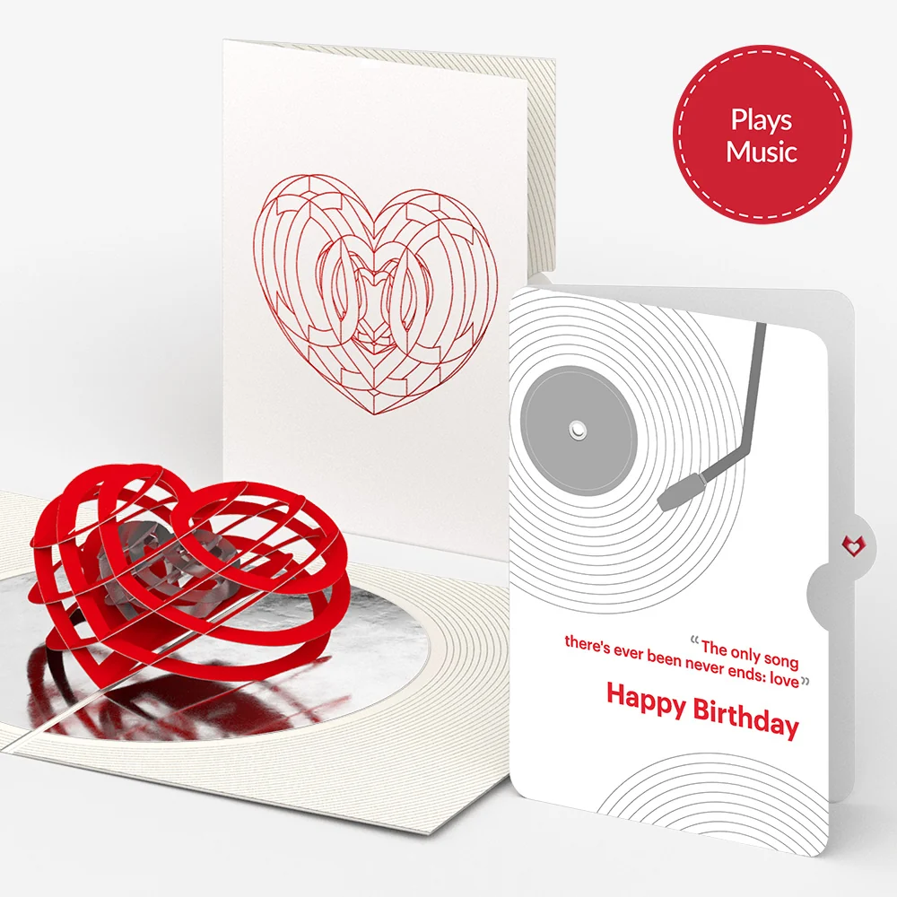 Lovepop Limited Edition and Timeless Melody Birthday Sentiment Set – OK Go: Love Music Pop-Up Card