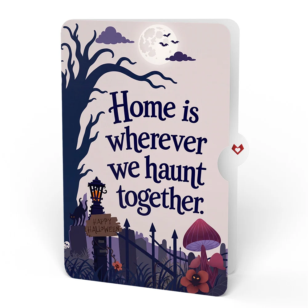 Lovepop Enchantingly Eerie Halloween Village Loooooong Card (Expands to 2 feet) and Sentiment Set - Image 4