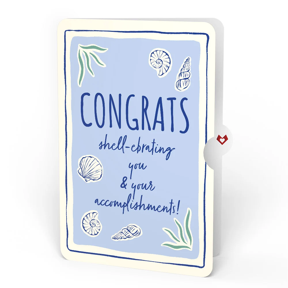 Lovepop Blue Crab Congratulations Pop-Up Card and Sentiment Set - Image 4