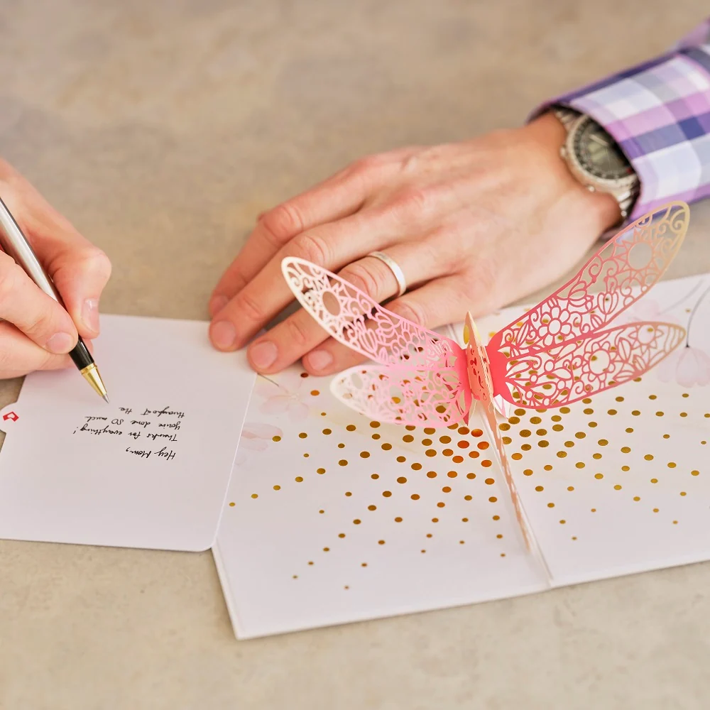 Lovepop Mother’s Day Dragonfly Pop-Up Card - Image 7