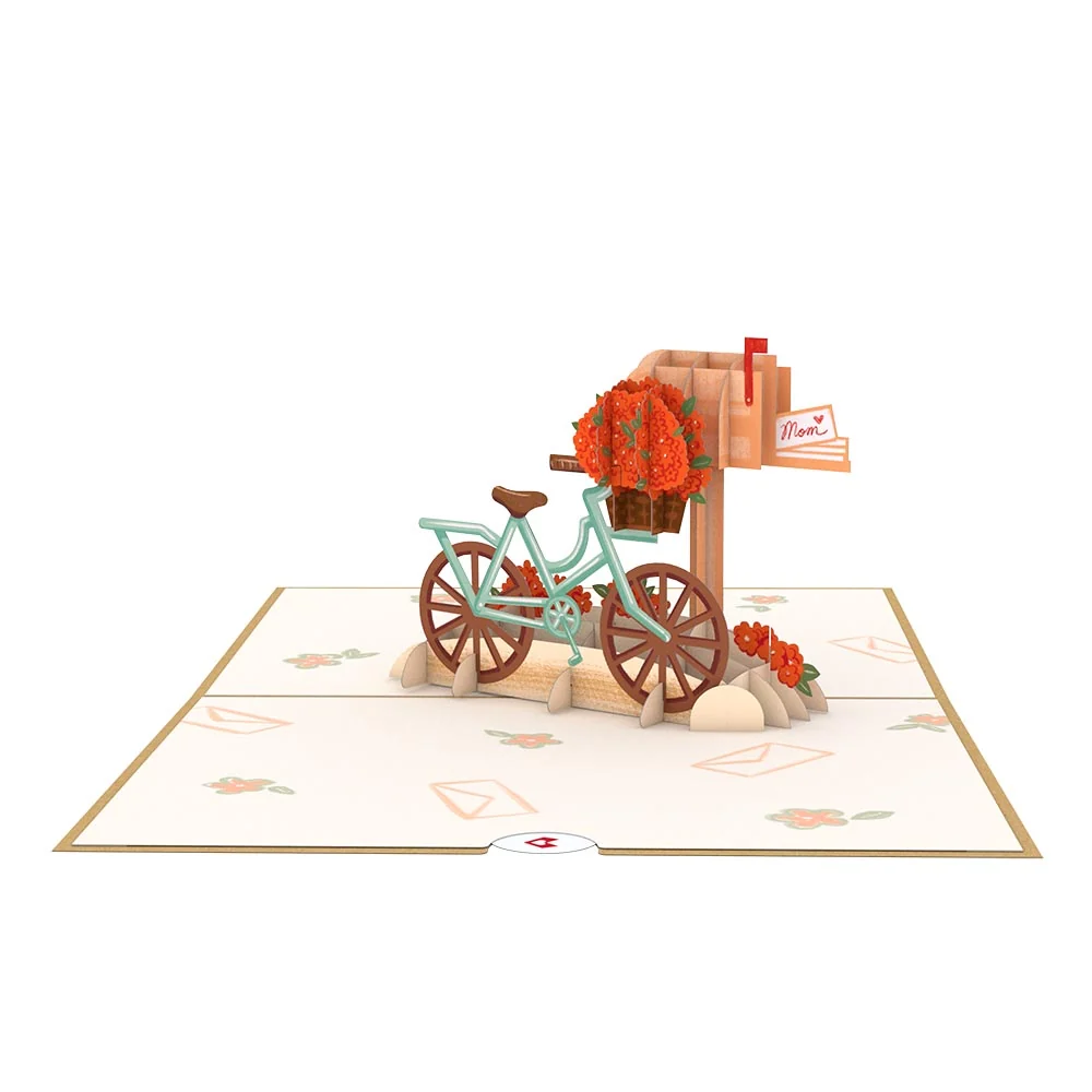 Lovepop Mother's Day Bicycle Pop-Up Card - Image 3