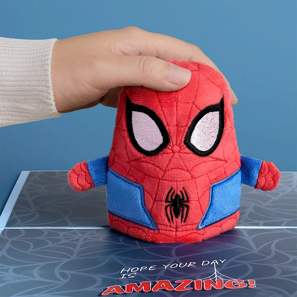 Lovepop Marvel’s Spider-Man Plushpop Card & Flower Buds Bouquet Bundle - Image 3