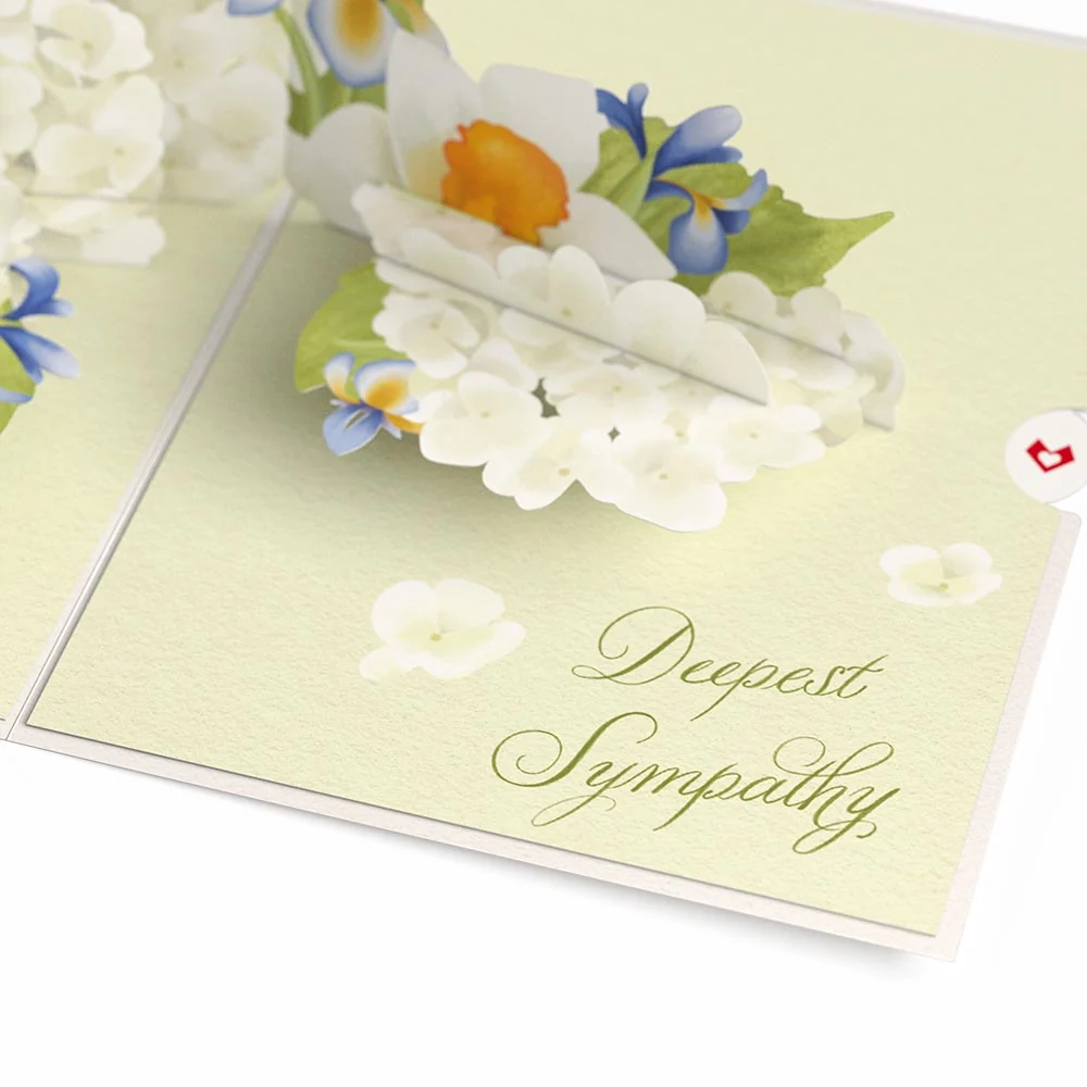 Lovepop May You Find Peace and Comfort Sympathy Pop-Up Card - Image 3