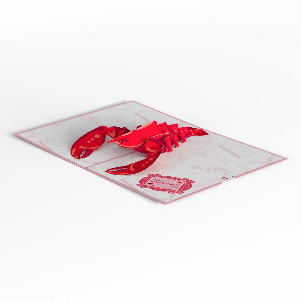 Lovepop Friends You're My Lobster Pop-Up Card - Image 3