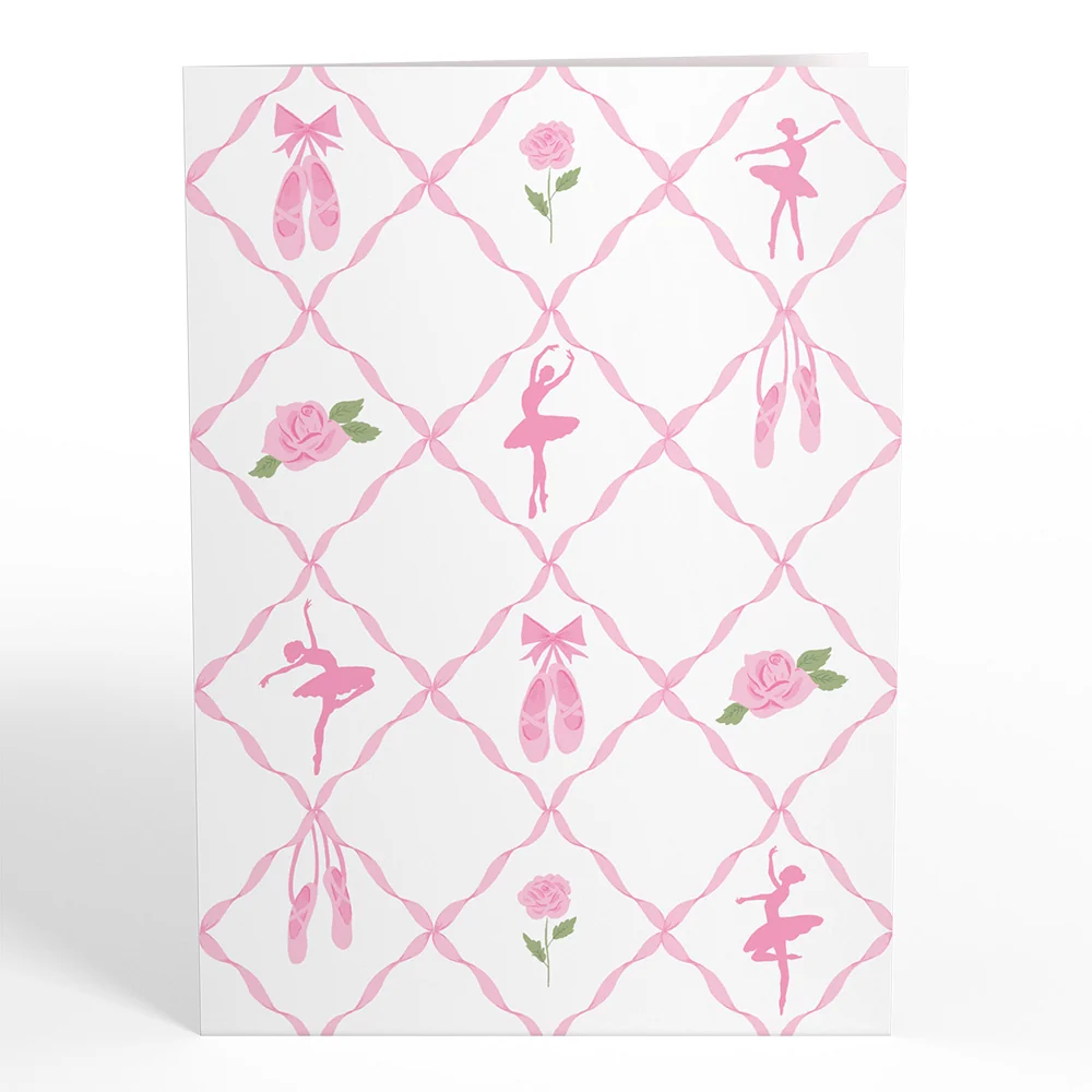 Lovepop Ballet Slippers Pop-Up Card - Image 4