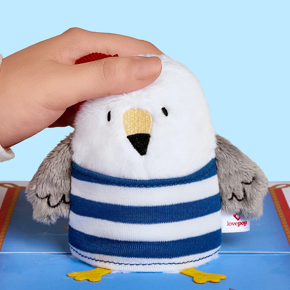 Lovepop 'Ahoy There' Birthday Plushpop Card and Sentiment Set - Image 3