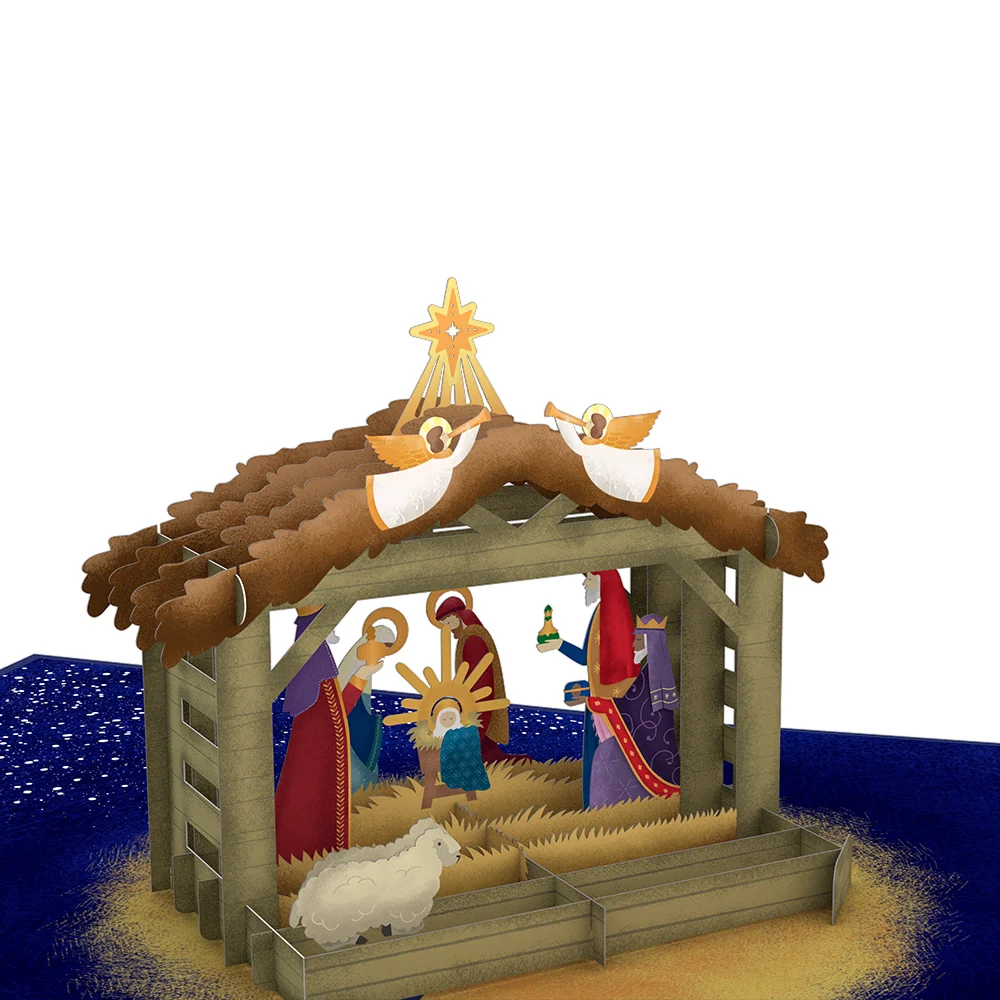 Lovepop Nativity Pop-Up Card - Image 2