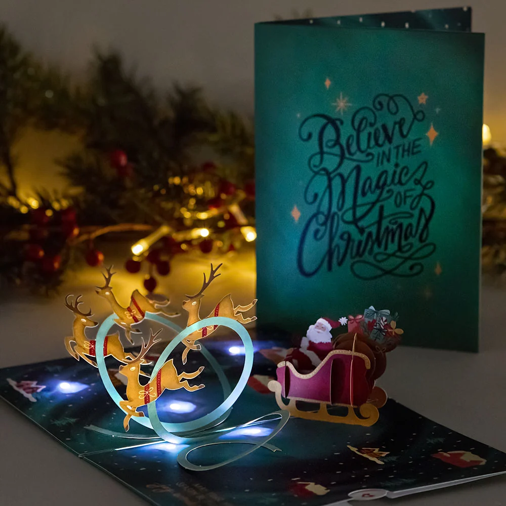 Lovepop Holiday Light-Up Card 5-Pack - Image 10