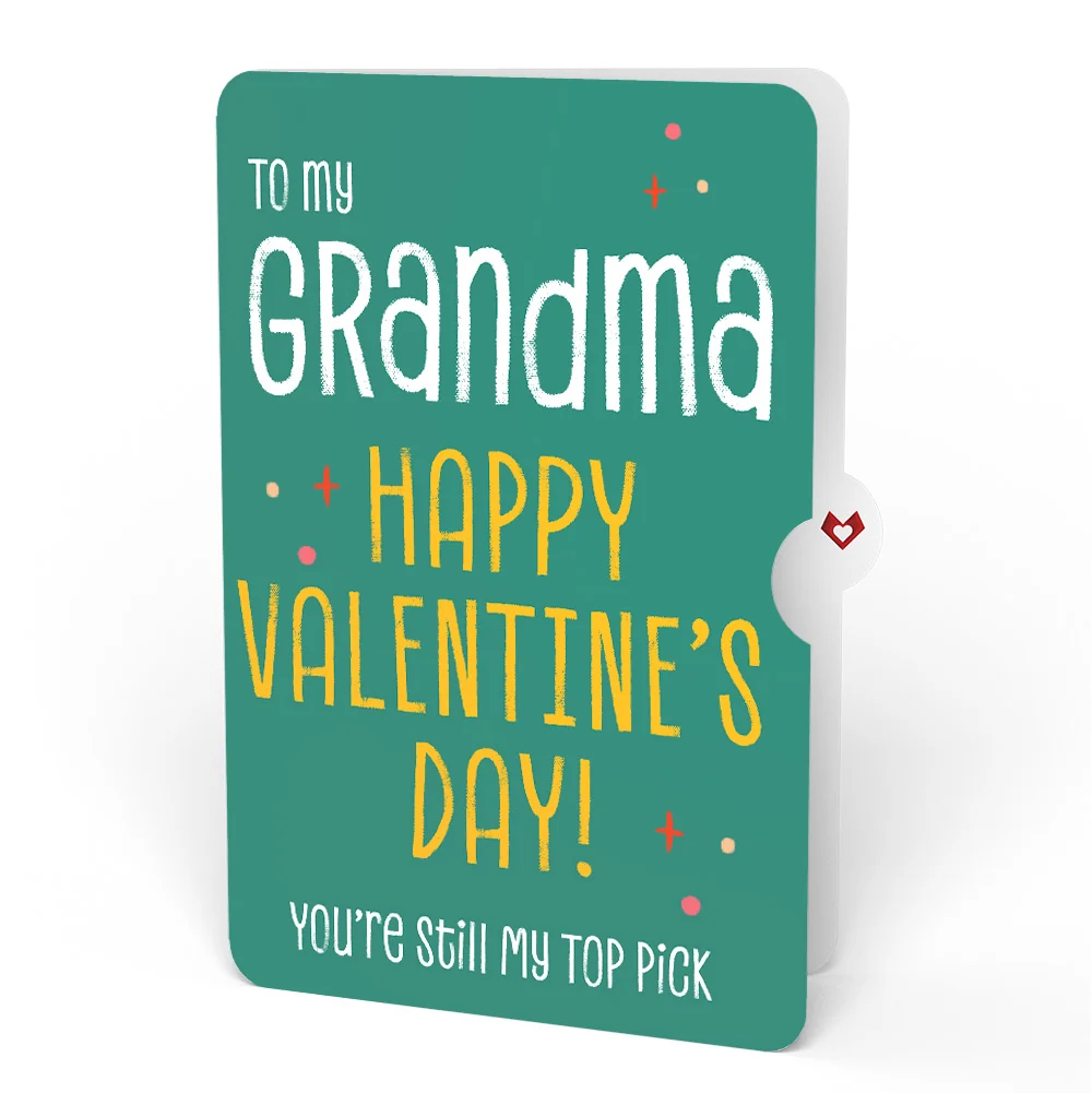 Lovepop Pick You Every Time Valentine Pop-Up Card and Sentiment Set for Grandma Glass - Image 4