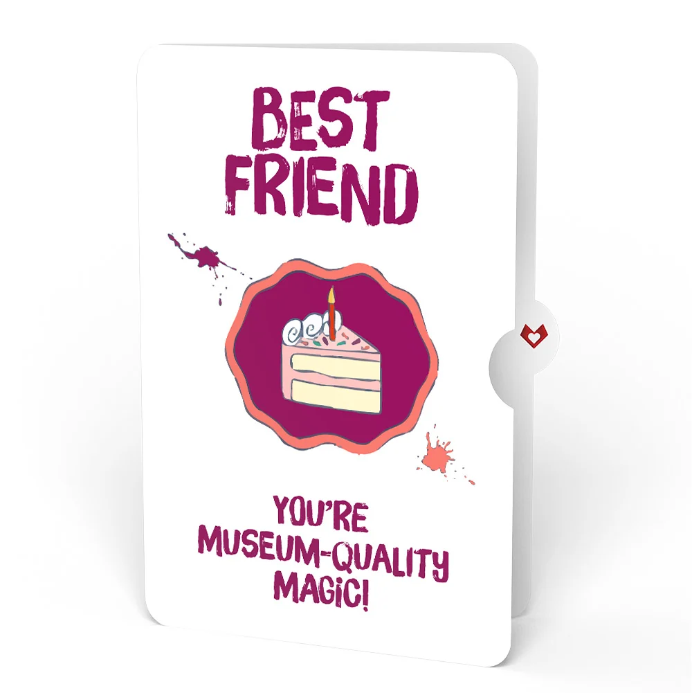 Lovepop Happy Birthday to a True Masterpiece Pop-Up Card and Sentiment Set for Bestie - Image 4