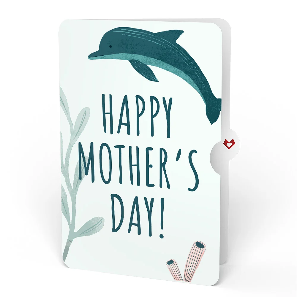 Lovepop Playful Dolphins Mother’s Day Pop-Up Card and Sentiment Set for Mom - Image 4