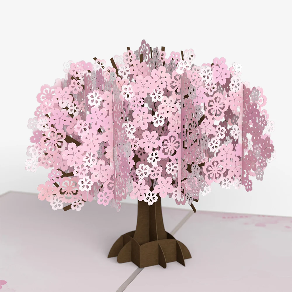 Lovepop Cherry Blossom Thank You Pop-Up Card and Sentiment Set - Image 3