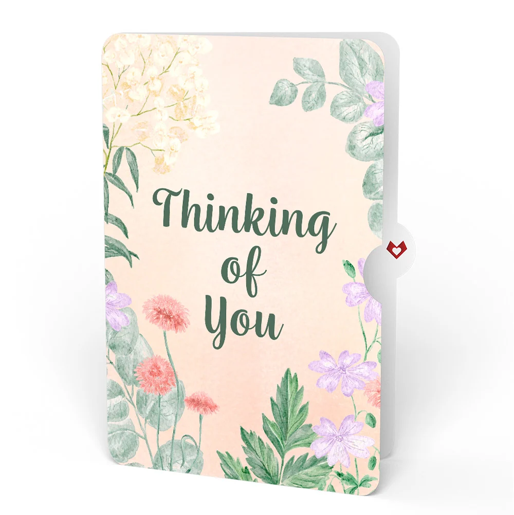 Lovepop Cardinals in the Garden Thinking of You Pop-Up Card and Sentiment Set - Image 4
